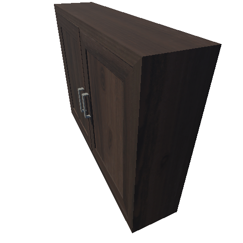 Cupboard Top (Dark Wood)